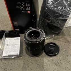 Sony 50mm 1.2 GM
