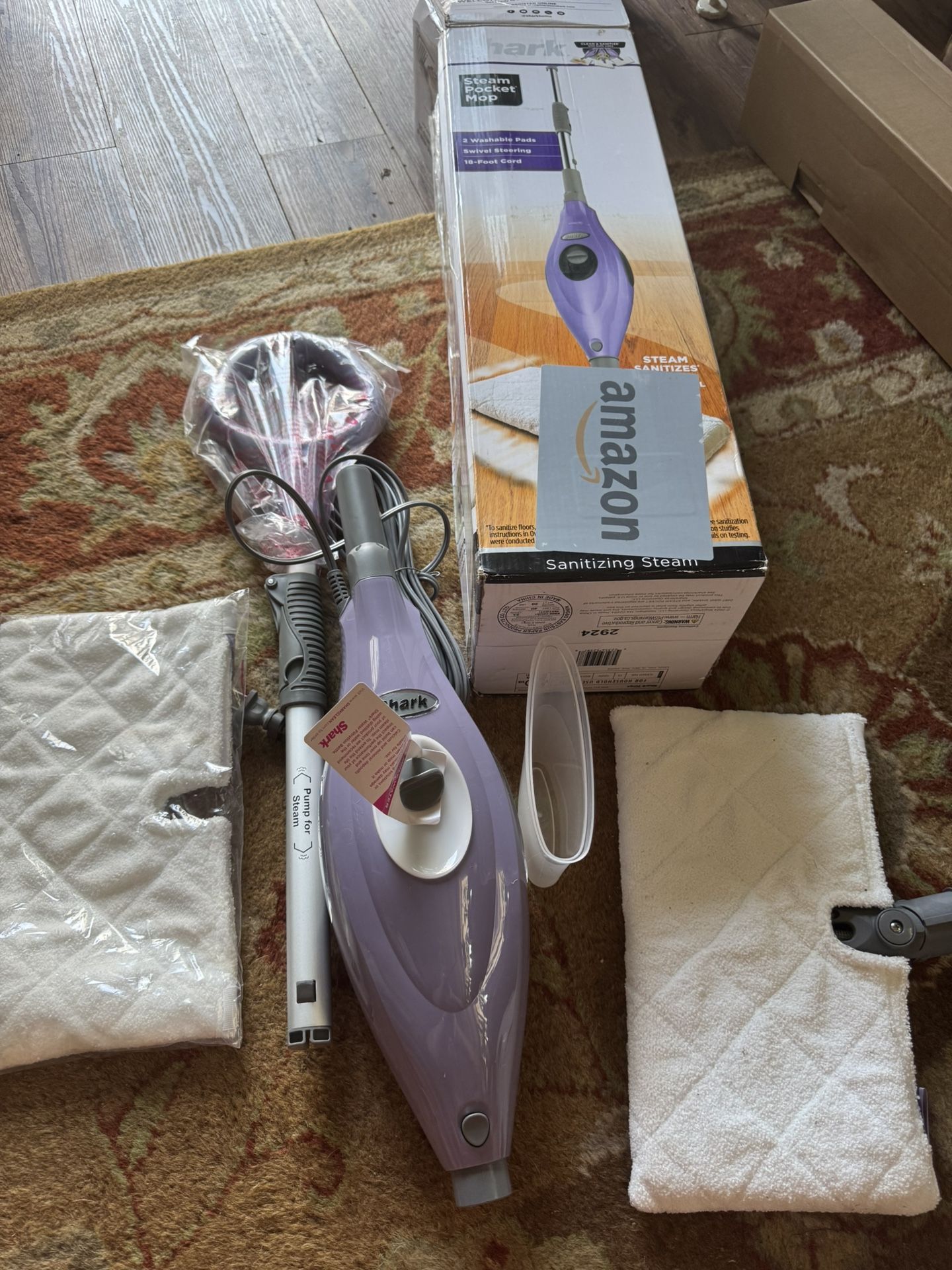 Shark Steam Pocket Mop Open Box