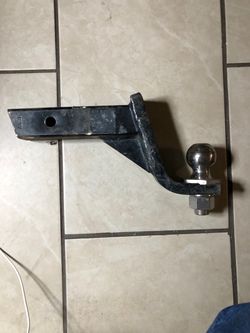 Trailer Hitch Ball Mount with Ball