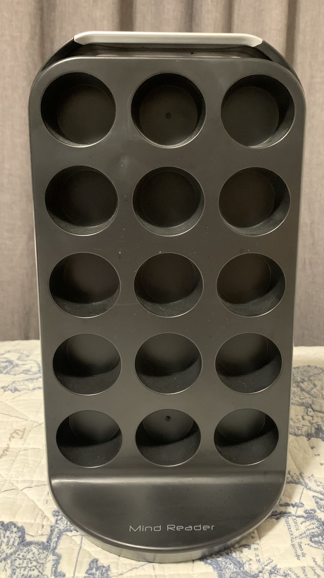 Mind Reader Coffee Storage Carousel 30 K-Cup Single Serve Pods Plastic Black
