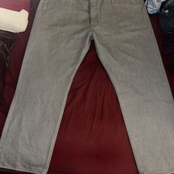 Levi’s Silver Gray 501s  W46 32L