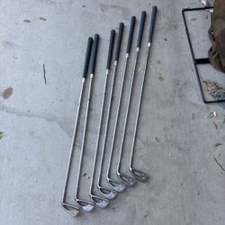 Ping Karsten I Orange Dot Heel Toe Balanced Iron Set 3-9 Standard Steel Shaft RH