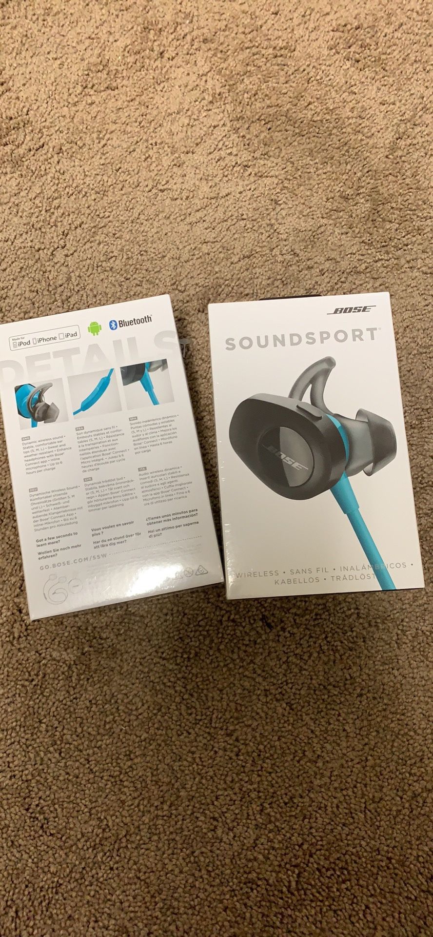 Bose Soundsport headphones