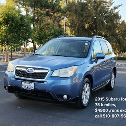 2015  SUBARU FORESTER 