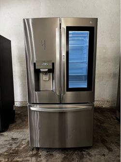 LG French Doors stainless steel refrigerator