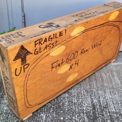 Fiat 600 Rear Windshield / Window (x4)