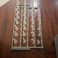 Steel Frame Shoe Holder For Closet For 16 Pair