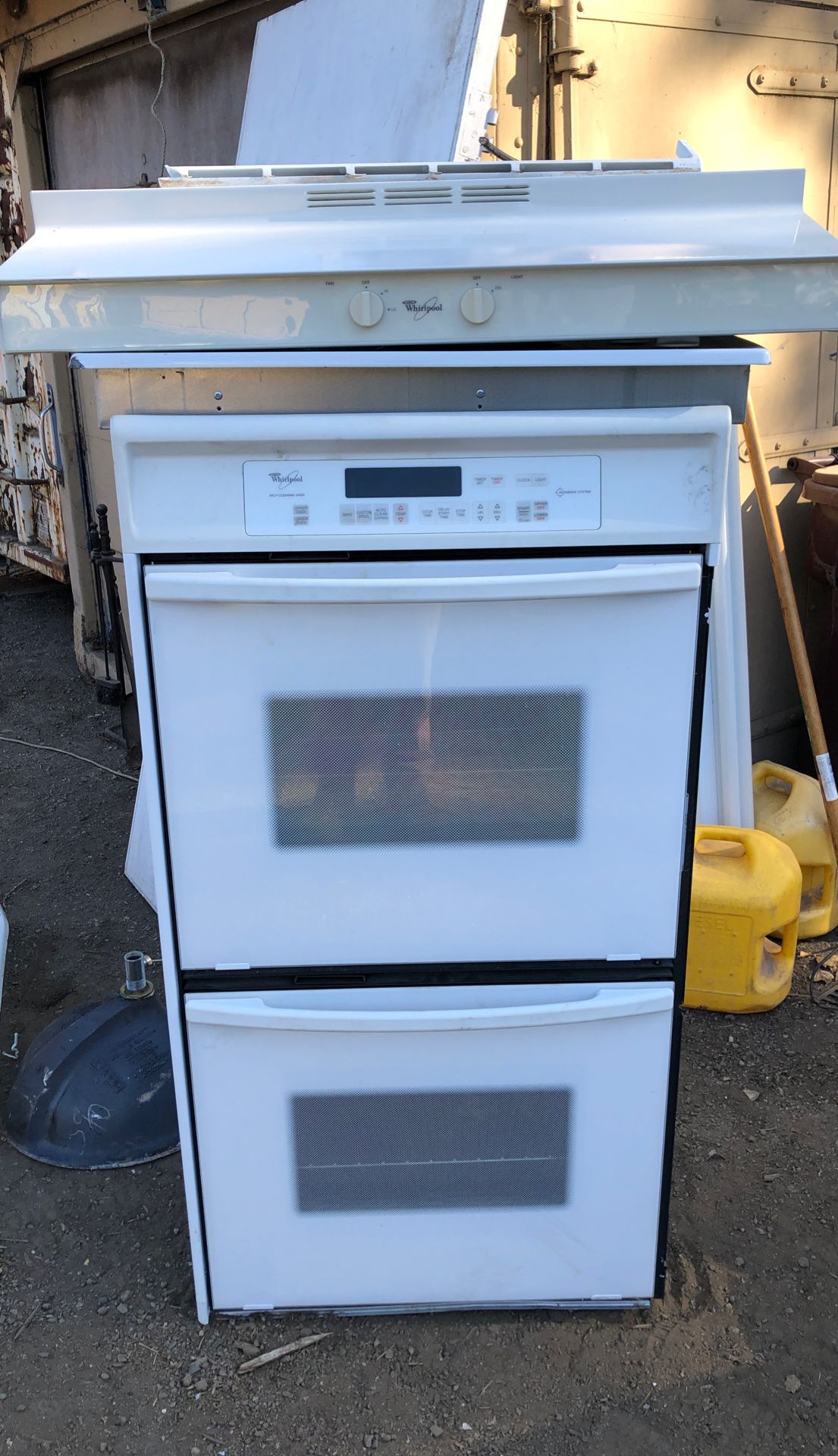 Whirlpool Accubake System, double oven