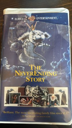Vintage Video Tape Movie: Never-Ending Story