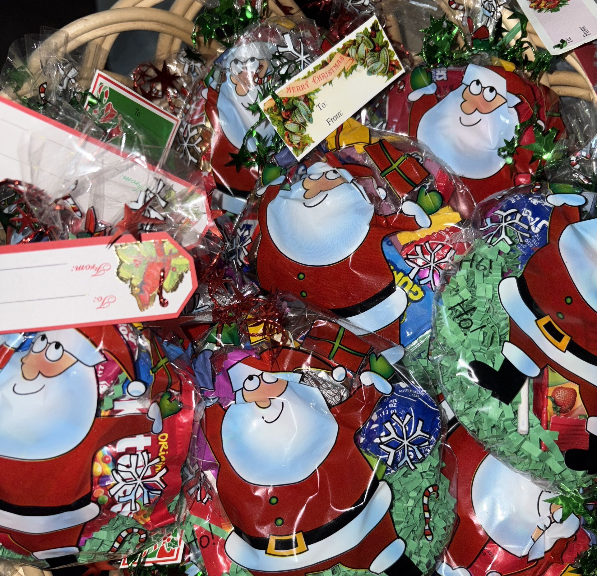 Santa Bag Candy Gifts Two For $5