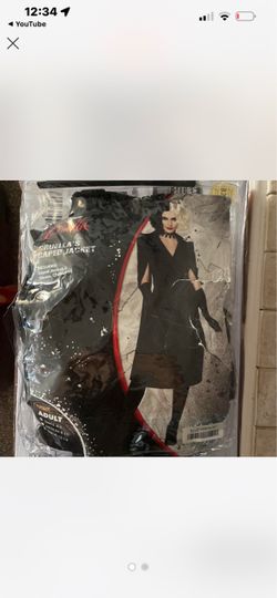 Cruella’s Caped Black Jacket .. small