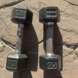 Dumbbells 10 Lb Each