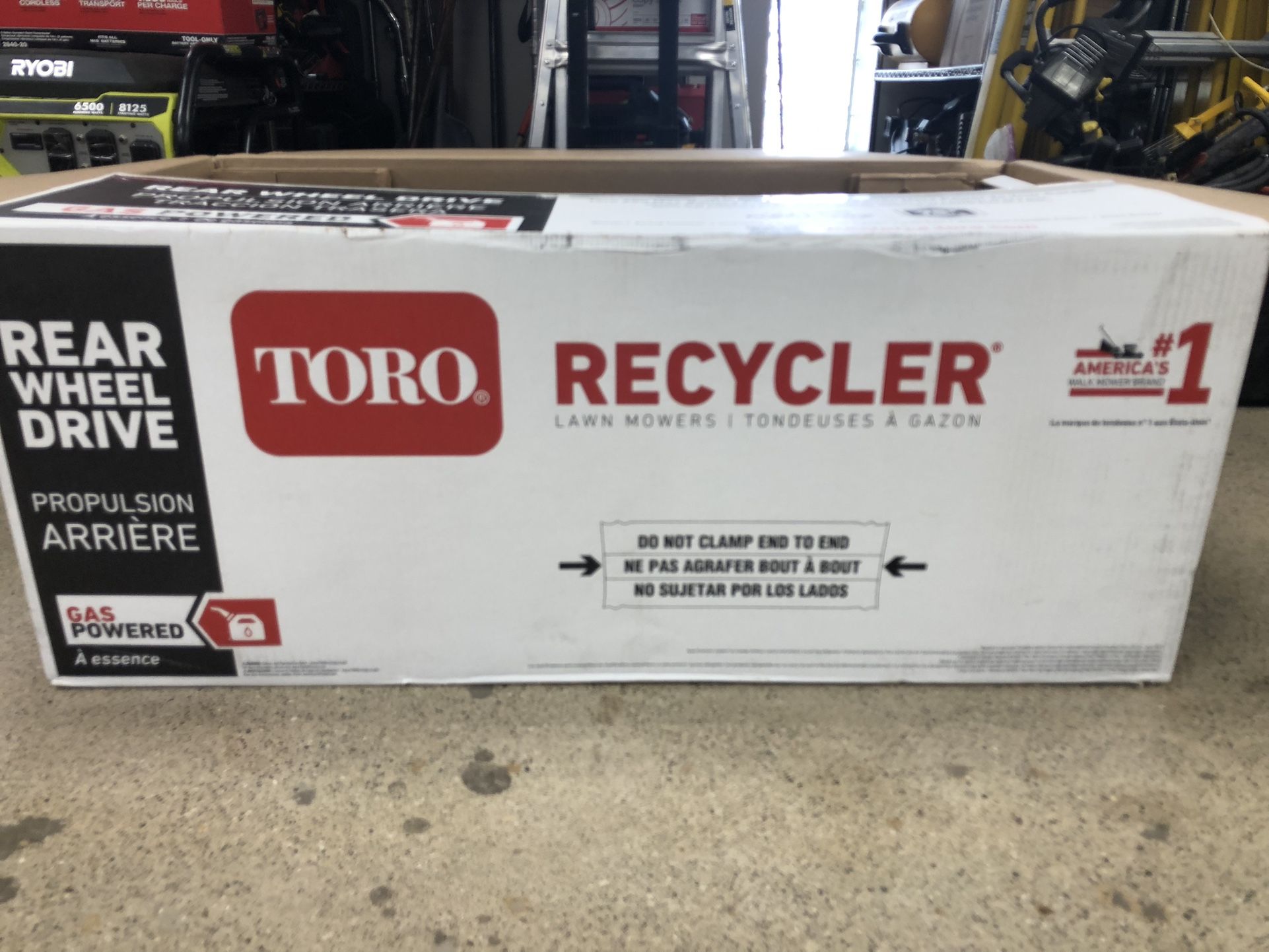 TORO 21β RECYCLER BRIGGS & STARTTON SELF PROPELLED LAWNMOWER