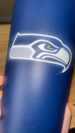 Seahawks blue cup