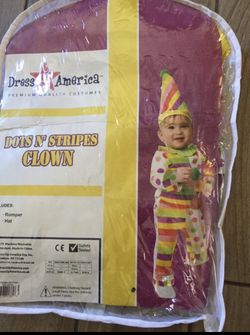 Baby Clown Halloween Costume
