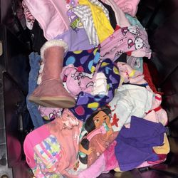 tub of disney official toddler girl clothes 