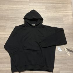Black Essentials Hoodie Size XXL