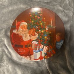 Santa’s Secret from the 1982 Christmas edition from the Norman Rockwell collection of legendary art.
