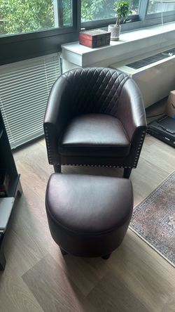 Ottoman and footrest