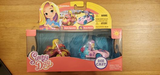 Nickelodeon sunny day style speeder and rose racer