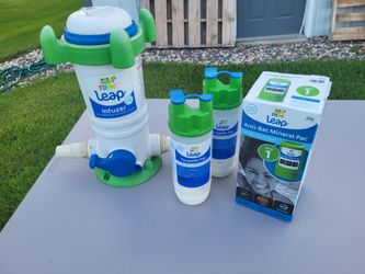 Leap pool system chemicals (set of 4 items)
$100 total for all