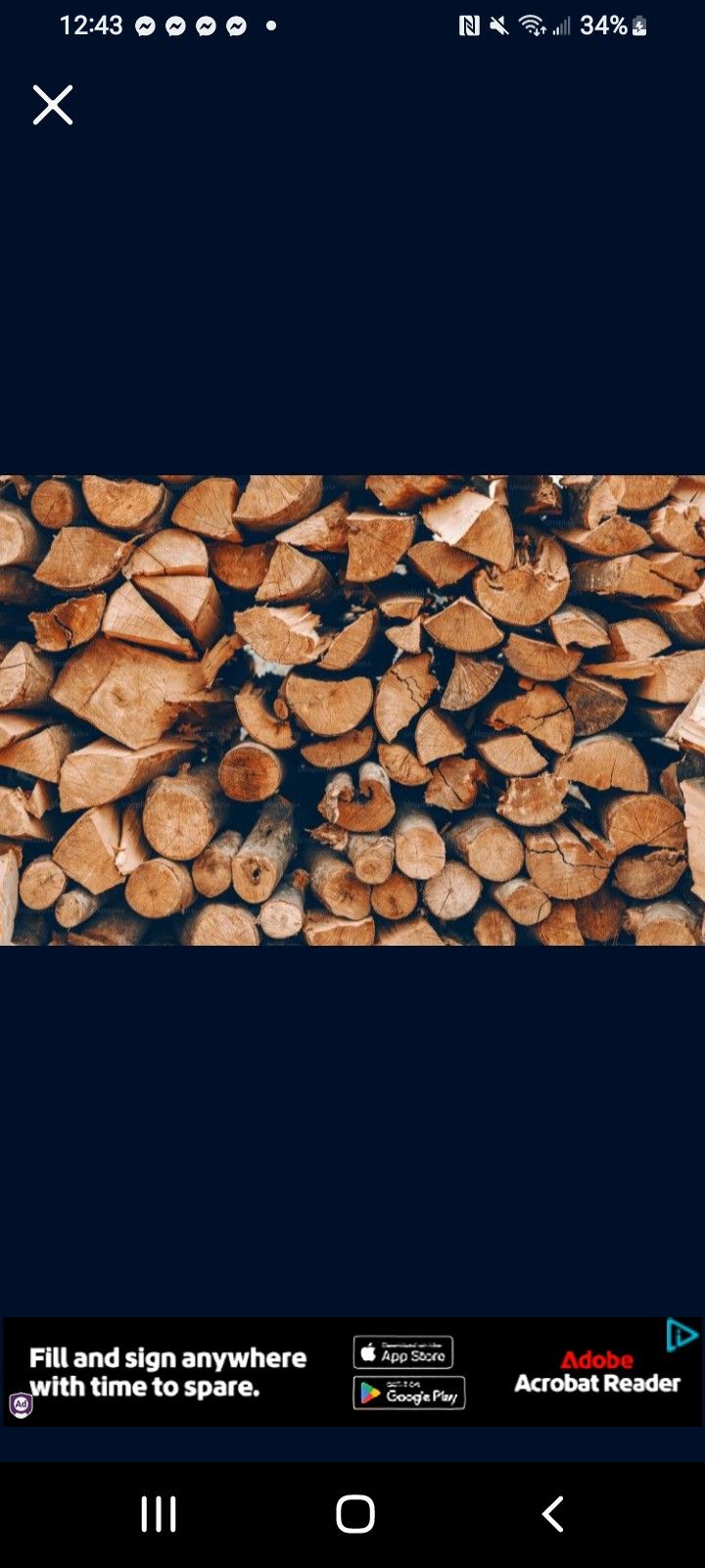 Firewood 90 A Truck Load