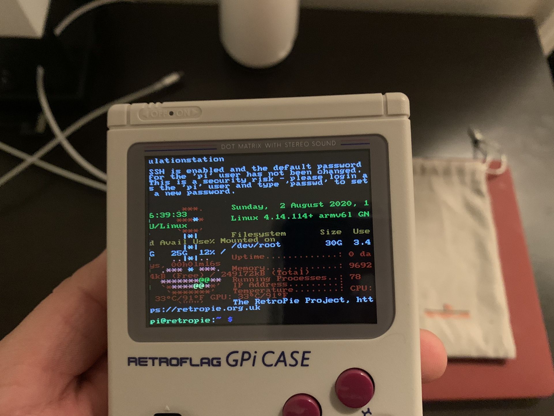 GameBoy RETROFLAG: Emulation kit