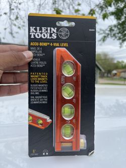 Klein tools  ACCU-BEND™ 4-VIAL LEVEL