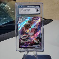 2022 POKEMON CARD MEW VMAX VSTAR UNIVERSE HOLO - CGC GEM MINT 10