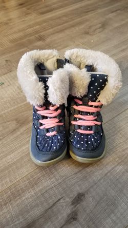 Toddler girl snow boots