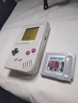 Nintendo Game Boy Original Handheld Console & Game 75 cash