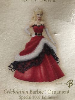Celebration Barbie Ornament Special Edition 