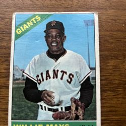Willie Mays Topps 1966 TRADE??