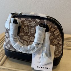 Coach Revel 24 In Signature Jacquard New
