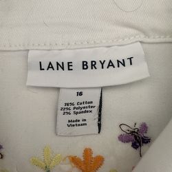 Up-Cycled White Denim Jacket