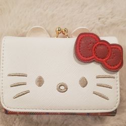 Purse Ladies Tri-Fold Purse Sanrio Hello Kitty

