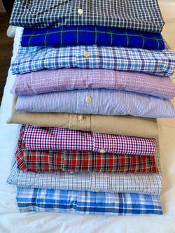 Polo shirts $35 each size L.  El portal