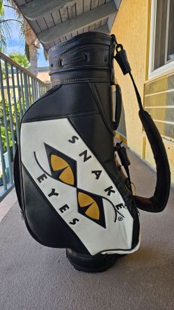 Vintage Golf Bag (Snake eyes)
