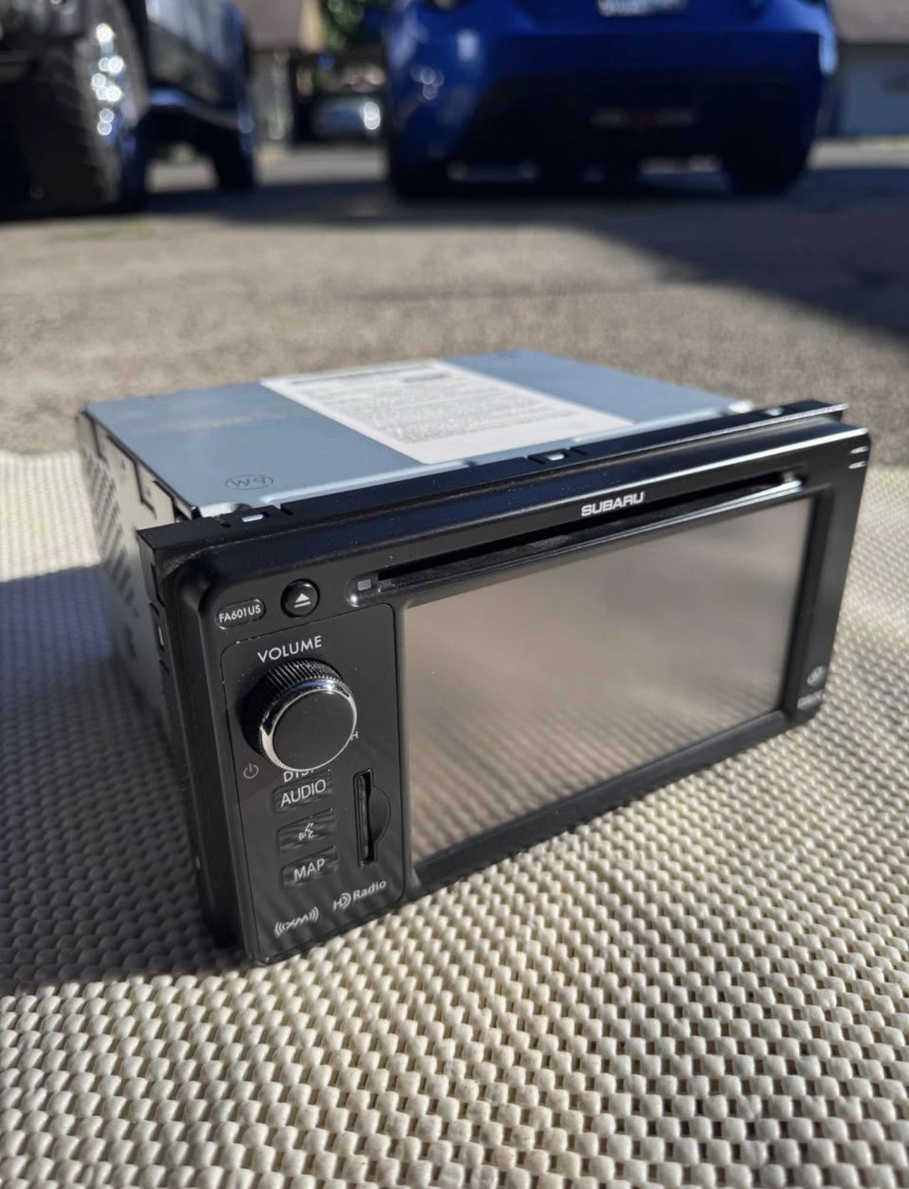 Frs/Brz factory radio