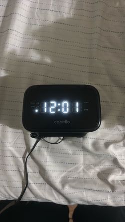Capello Digital Alarm Clock Radio