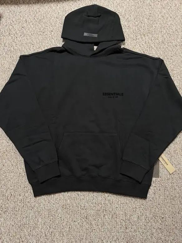 essential fear of god hoodie strech limo