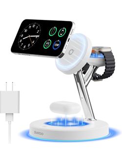 3 in 1 Mag-Safe Wireless Charger Stand
