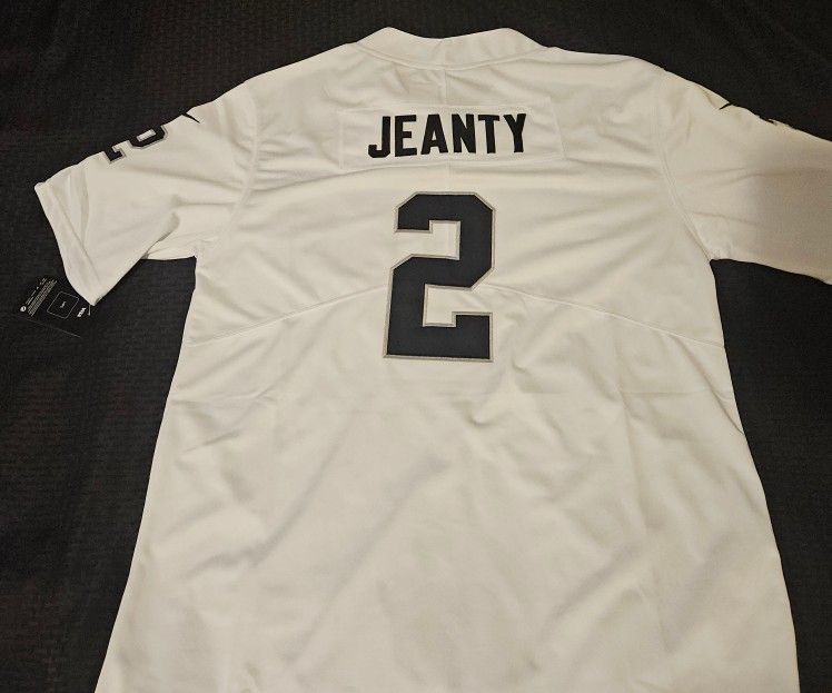 Raiders JEANTY white Jersey