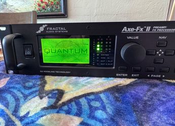 Fractal Audio Axe-FX II Guitar Preamp and Effect processor