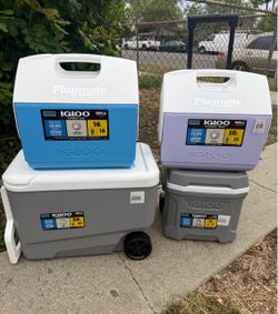 Igloo Cooler  Playmate Elite, Wheelie Cool, and Profile II Roller