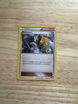 Pokémon Delinquent holo rare 98a/122