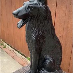 3 foot tall German Shepherd Statue  