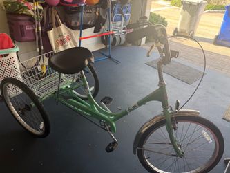 Sun Adult Tricycle Green 3-Wheel Bike