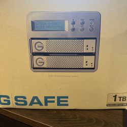 G Safe RAID 1 Protected Storage System