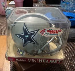 Randall mini helmet new quarterback face mask new quarterback face mouth Dallas Cowboys